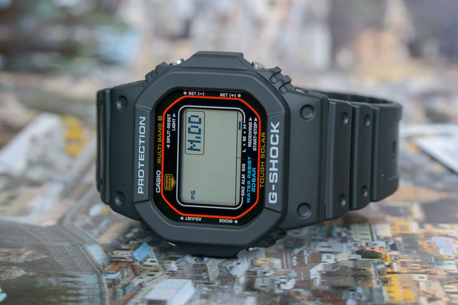 The updated G-Shock Square GW-M5610U with module 3495