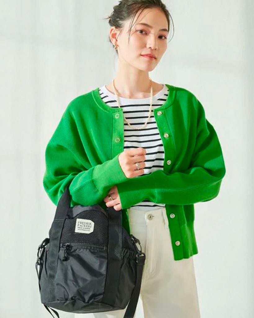 green label relaxing 別注アイテム 【 巾着 2WAYバッグ 】| FREDRIK