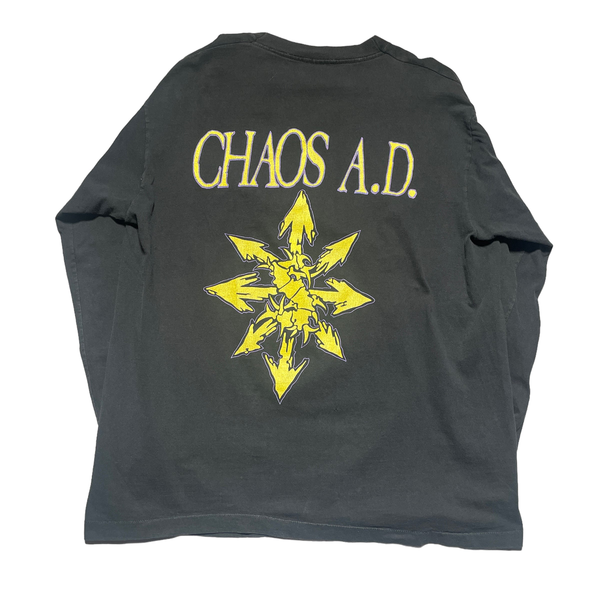 Vintage 90's Sepultura Chaos A.D. Thrashed Band Shirt - FRESH