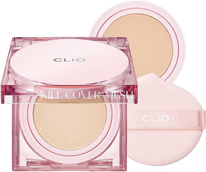 CLIO] Kill Cover Mesh Glow Cushion Set + Refill [15g x 2] - Fresh