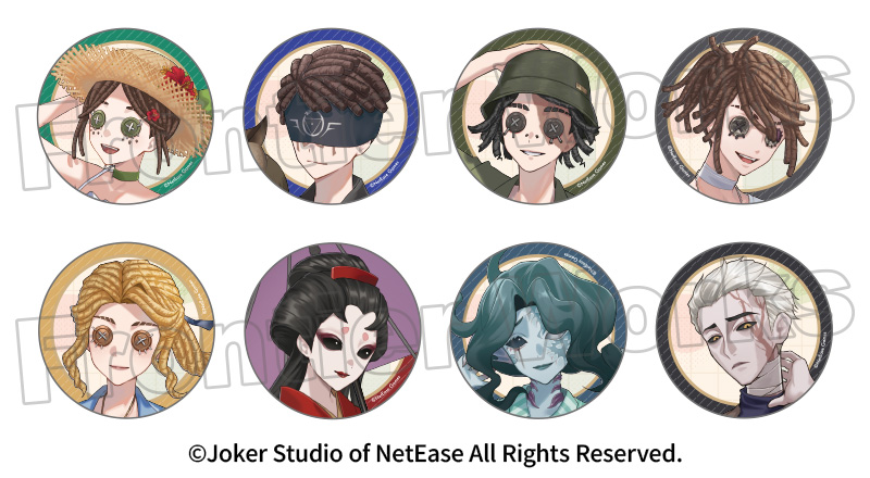 Identity V 第五人格 アラビアン 囚人 缶バッジ 30個 Identity V 第五