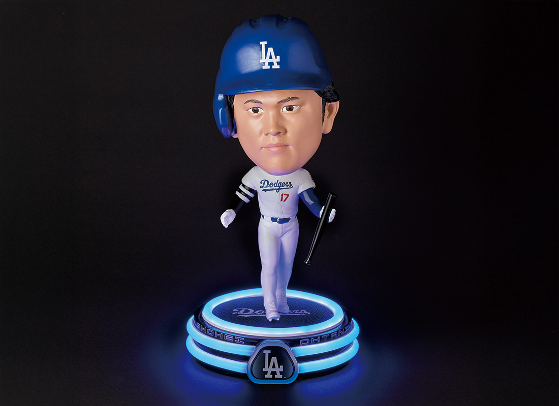 大谷翔平選手ネオン付きボブルヘッド人形 インテリア | G-Callショッピング