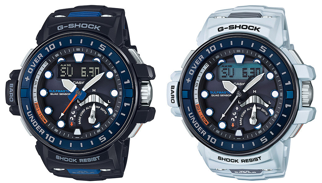 Casio G-Shock Gulfmaster GWN-Q1000 with Quad Sensor - G-Central G