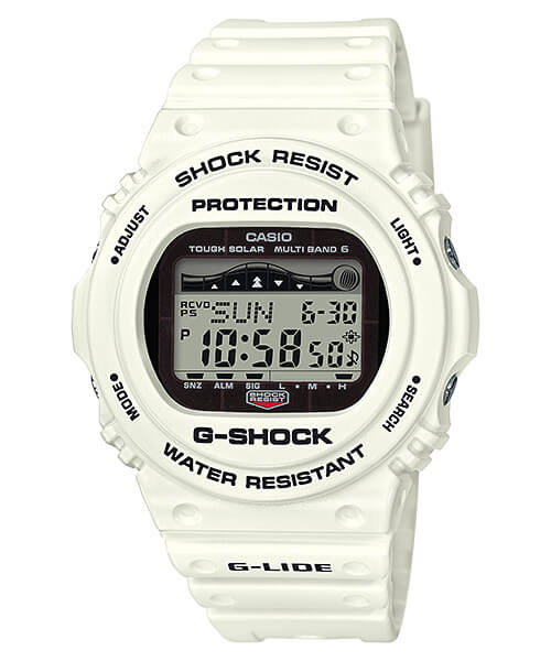 G-Shock G-LIDE GWX-5700 Tough Solar/Multi-Band 6 with Tide - G