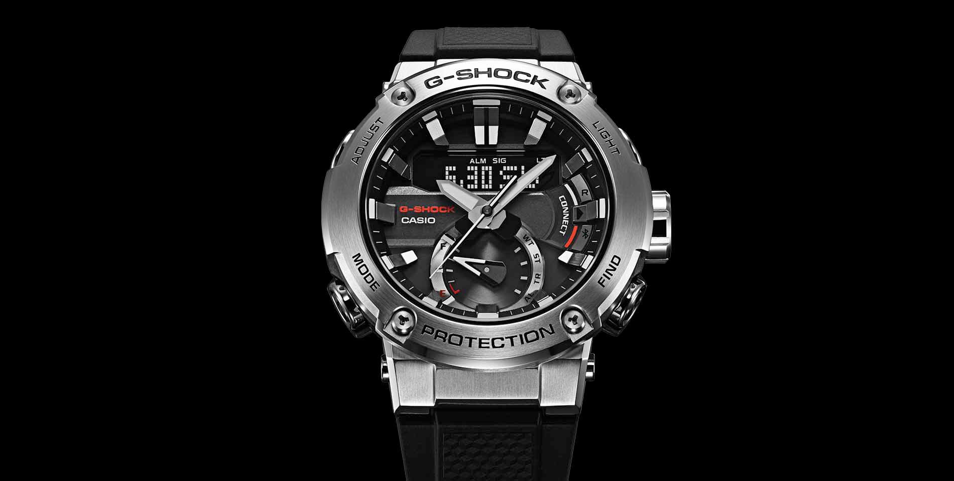 G-Shock G-STEEL GST-B200 Carbon Core, Tough Solar, Bluetooth - G