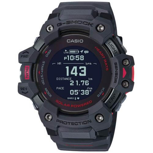 G-Shock G-SQUAD GBD-H1000 with Heart Rate Monitor and GPS - G