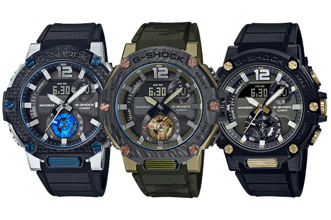G-STEEL GST-B300XA-1A & GST-B300XB-1A3 with Sapphire Crystal and