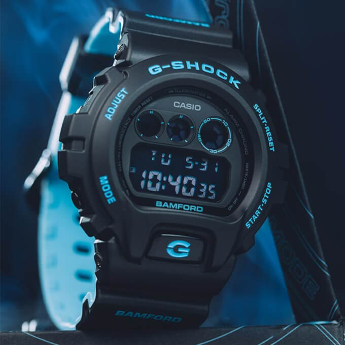 Bamford x G-Shock DW-6900BWD-1: Second collaboration with the