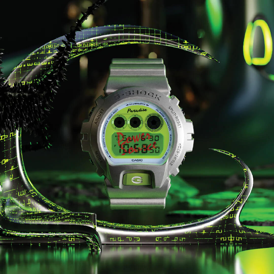 Wasted Youth x G-Shock DW-5900WY-2 collaboration features the