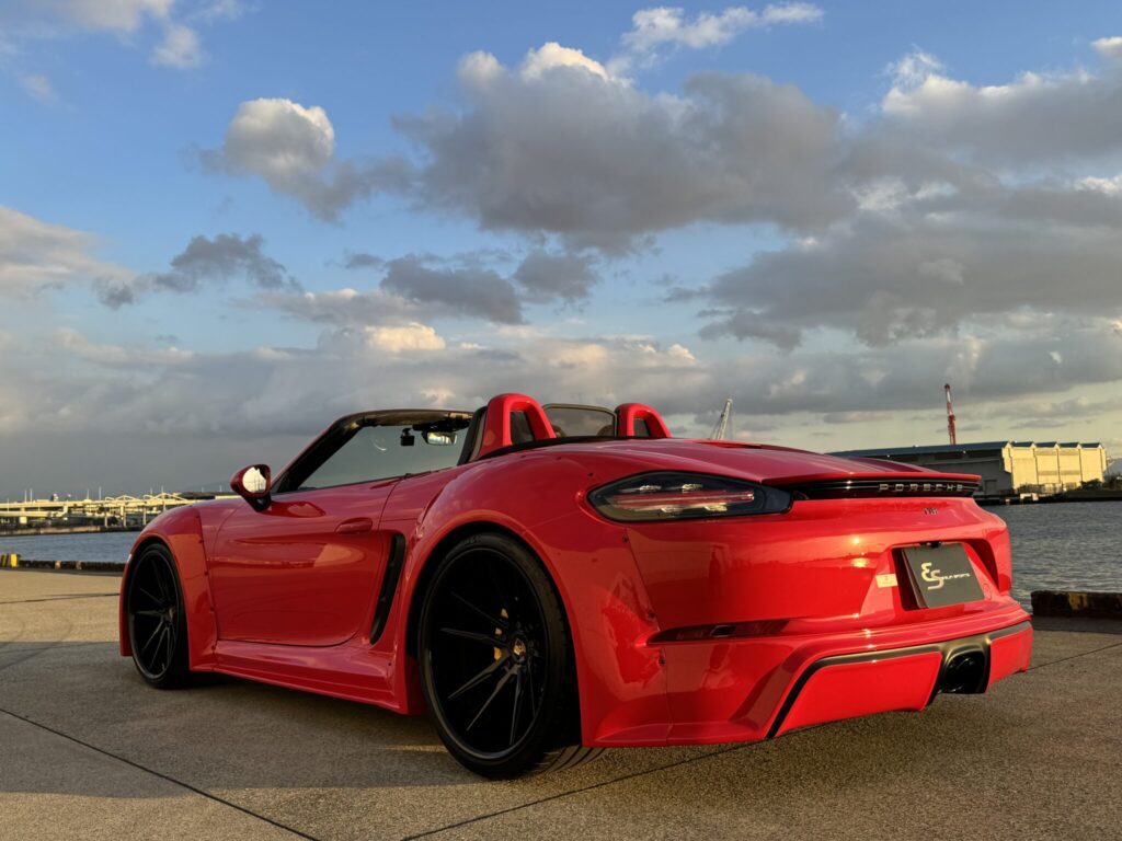 ポルシェ 718・ボクスター ノベルティ 非売品 ガレージ プレート