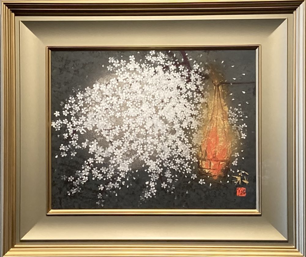 松村公嗣『夜桜』 - ギャラリーシーズ