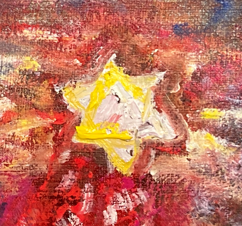 盛本学史『赤いもみの木爺さん』 - ギャラリーシーズ