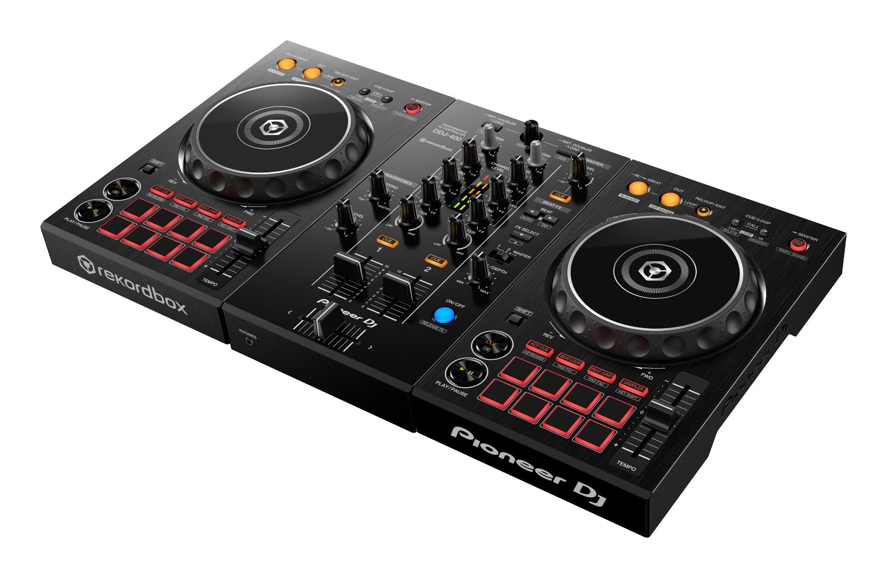 Pioneer DJ DDJ-400 + HDJ-CUE1 Package – Knight Sound and Light