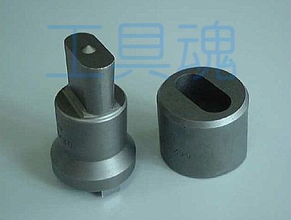 中西鉄工所/旧福井機工商会会藤村鐵工所用長穴ポンチ・ダイス