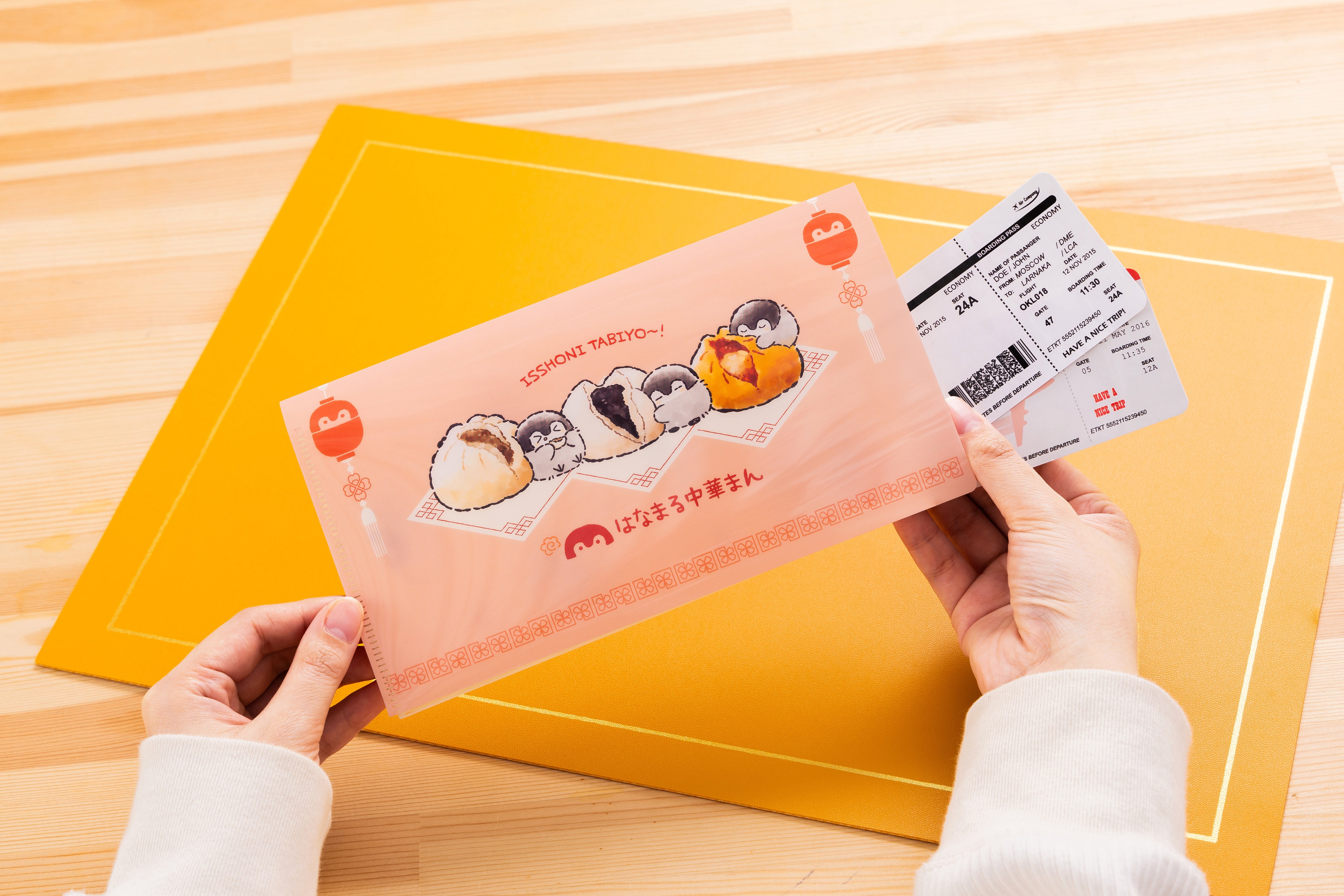 コウペンちゃん はなまる中華まん チケットファイル – コウペンちゃん