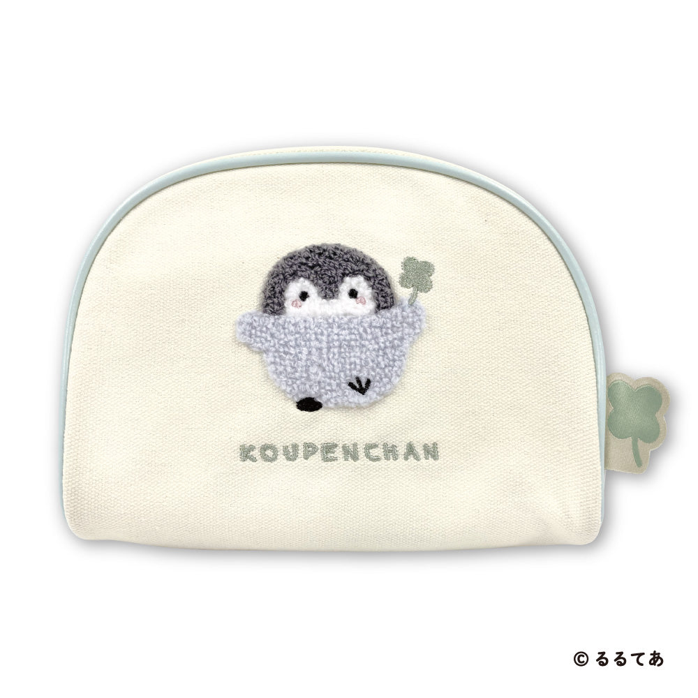 コウペンちゃん ラウンドポーチ ふんわりパステル – コウペンちゃん