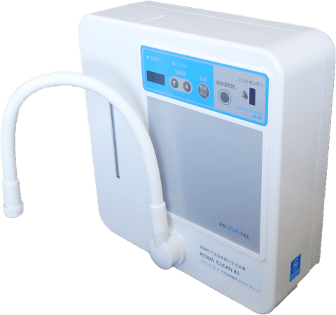 電解水】微酸性次亜塩素酸水生成装置「コア・クリーン25C」株式会社