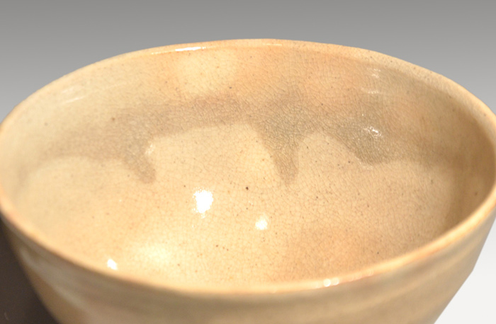 萩焼茶碗 十三代 坂田泥華(造) 共箱 | 古美術ささき