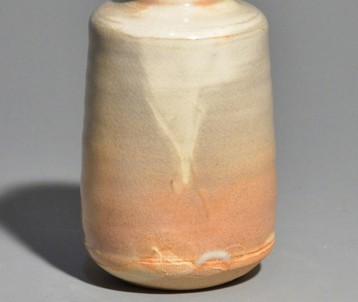 萩焼茶入 十代 三輪休雪(休和)作 鵬雲斎箱書 | 古美術ささき