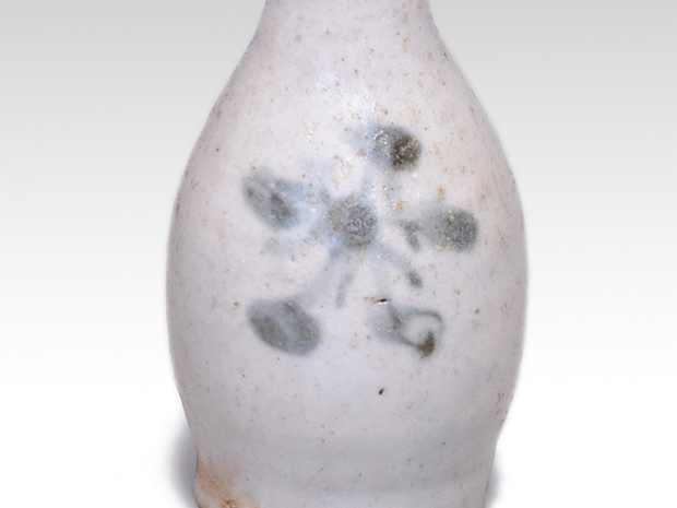 古伊万里染付花文振出 御神酒徳利 時代箱 | 古美術ささき