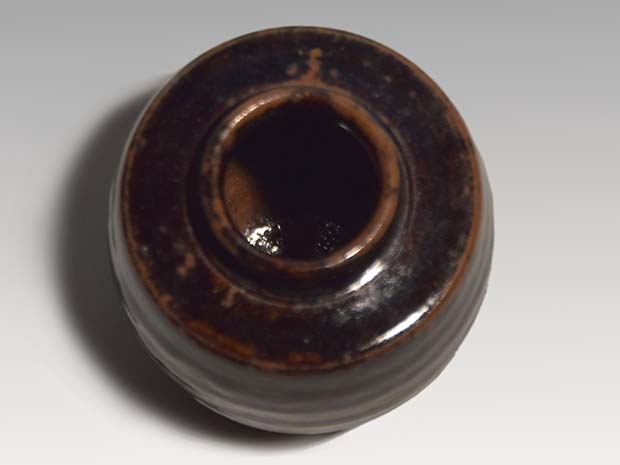 瀬戸茶入 銘「冨貴長命」 立花大亀在判箱書 | 古美術ささき