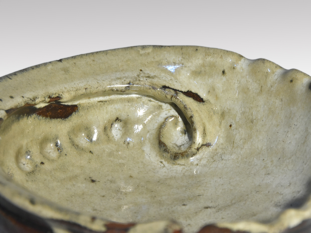 朝鮮唐津 あわび鉢 江戸後期 松尾流十世不染斎箱書 | 古美術ささき