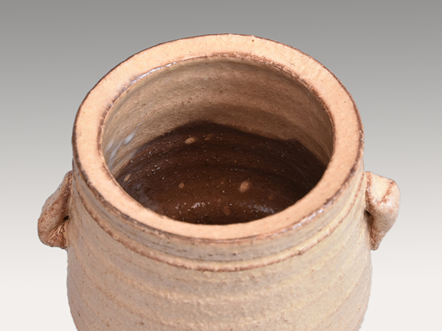 萩焼杵花入 十二代 田原陶兵衛(作) 共箱 | 古美術ささき