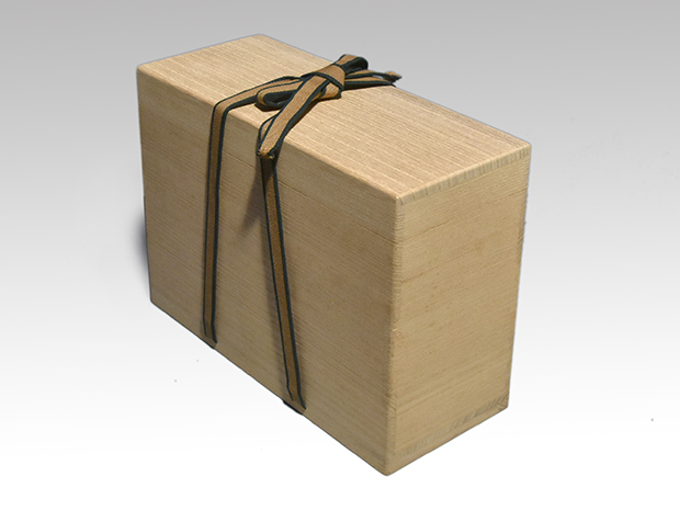 瀬戸茶入 銘「閑松」 鵬雲斎箱書 牙蓋 挽家 仕覆2 | 古美術ささき