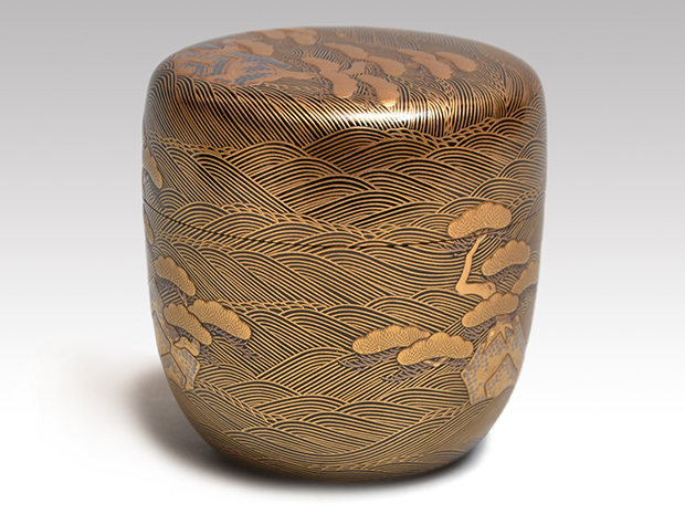 松島蒔絵棗 一后一兆(作) 共箱 | 古美術ささき