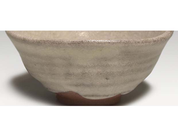 禄晴・六世 清水六兵衛(作) 白泑茶碗 共箱 | 古美術ささき