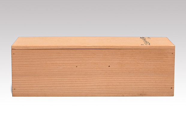 染付鎬文四方筒向付5客 三代 須田菁華（作) 共箱 | 古美術ささき