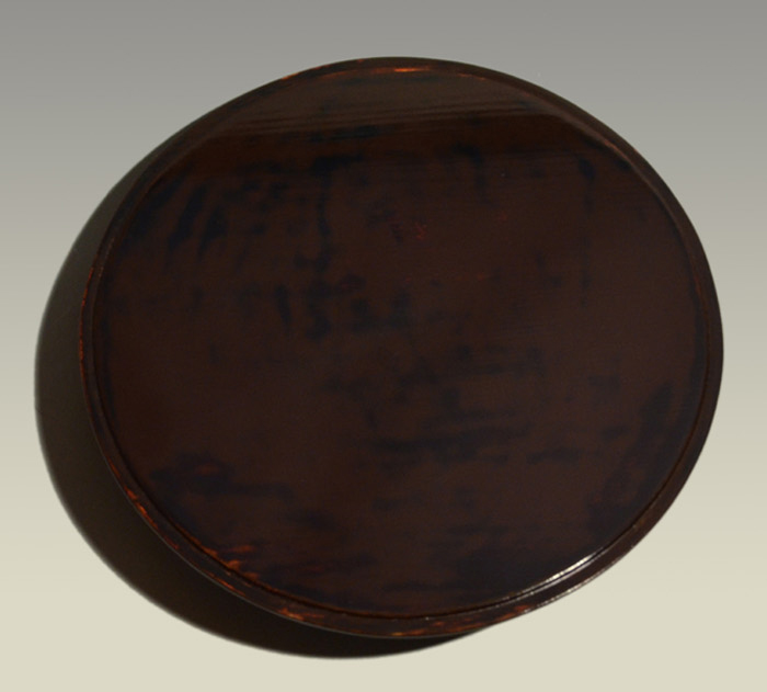 江戸時代 義山(ギヤマン)切子鉢 水指 鵬雲斎箱書 | 古美術ささき