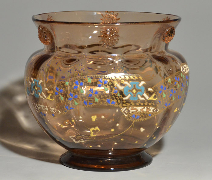 Emile Galle ガレ エナメル 花瓶 1800年後半 | 古美術ささき