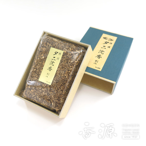 玉初堂 特撰タニ沈香 刻み 化粧箱入 15gの通販 - お香専門店香源