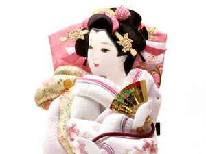 おしゃれ・かわいい・コンパクト羽子板 / 匠一好 / 刺繍10号 A – 人形