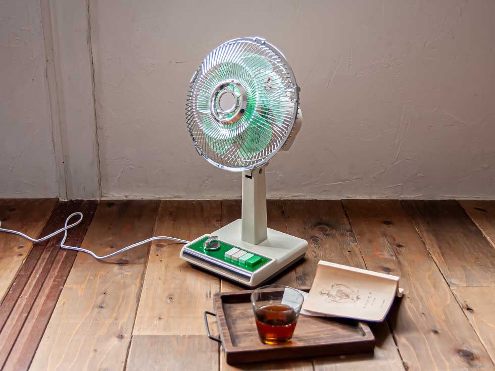 2025 NEWモデル／新しくて懐かしい、レトロ扇風機をご紹介（KLF-2056