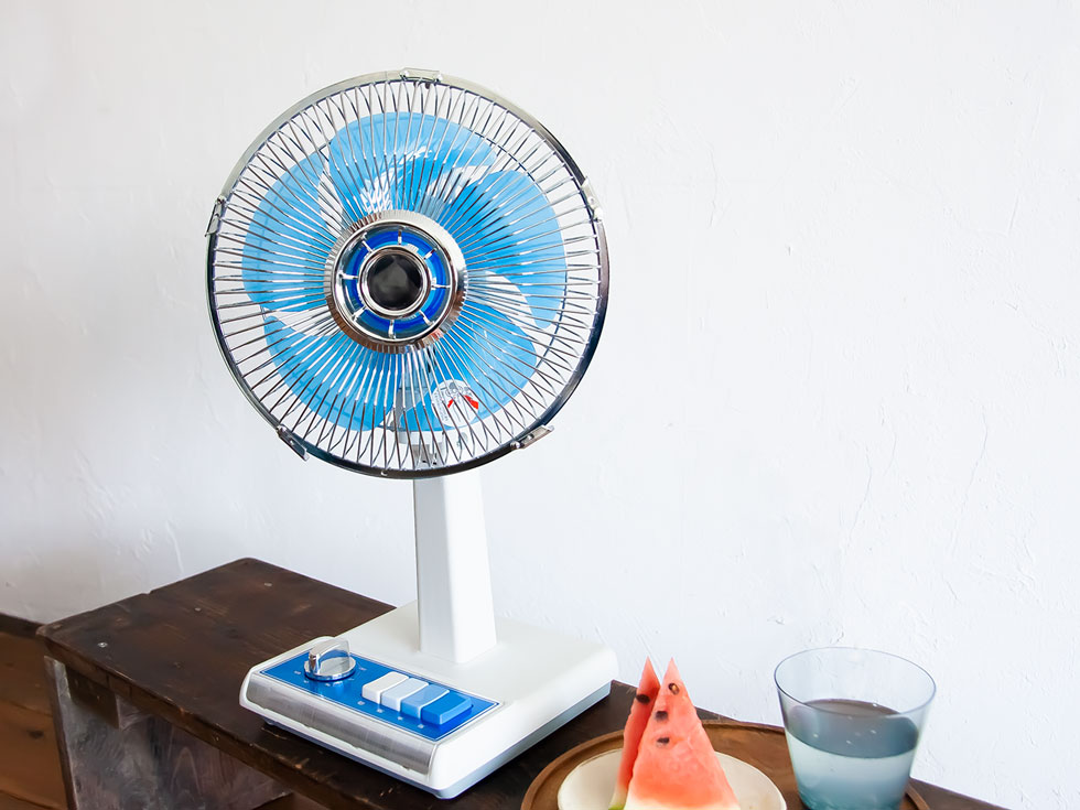 スタッフおすすめ／昔懐かしいのに新しい。レトロデザインミニ扇風機