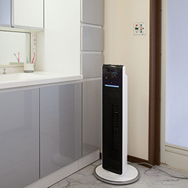 ホット＆クール プレミアムタワーファン KHF-1225/W・T｜ホット