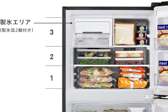 パナソニック Panasonic 冷蔵庫 シンプル 2ドア 右開きタイプ 248L NR