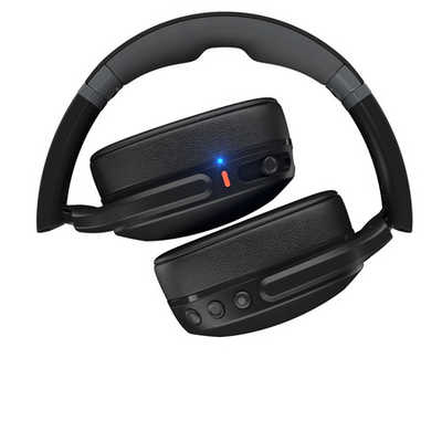 SKULLCANDY ワイヤレスヘッドホン リモコン対応 TRUE BLACK Crusher