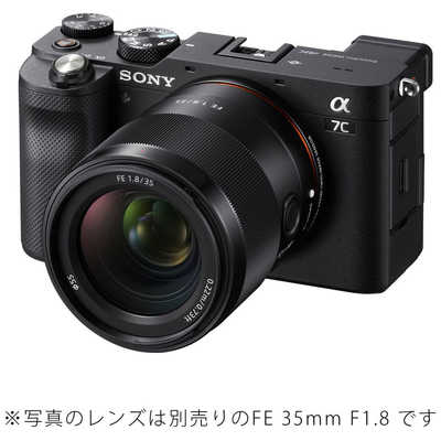 ソニー SONY ミラーレス一眼カメラ α7C ボディ ILCE-7C ブラック の