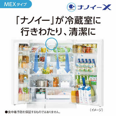 パナソニック Panasonic 冷蔵庫 MEXタイプ 6ドア フレンチドア