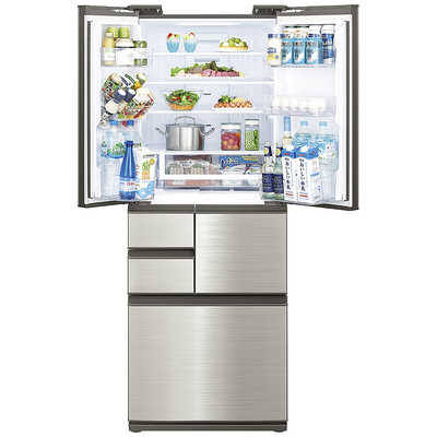 シャープ SHARP 冷蔵庫 6ドア 502L フレンチドア(観音開き) プラズマ