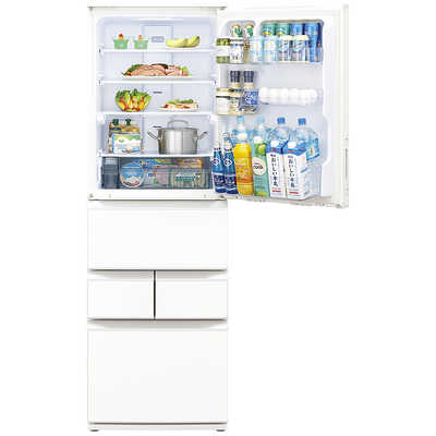 シャープ SHARP 冷蔵庫 5ドア 408L どっちもドア(両開き) プラズマ