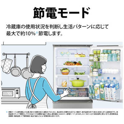 シャープ SHARP 冷蔵庫 3ドア 374L どっちもドア(両開き) 幅60cm