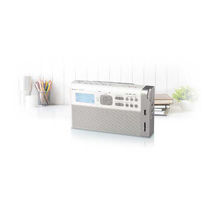 東芝 TOSHIBA 録音ラジオ ホワイト [AM/FM /ワイドFM対応] TY-RHR1(W