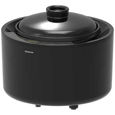 ソウイジャパン 炊飯器 4合 土鍋気分 マイコン ブラック SY-150-BK の