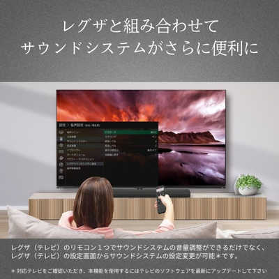 TVS REGZA サウンドバー REGZA(レグザ) ［DolbyAtmos対応 /3.1ch