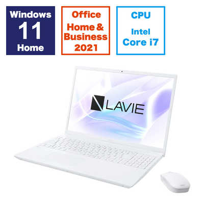 NEC ノートパソコン LAVIE [ 16型 / Win11 Home / Core i7 / メモリ