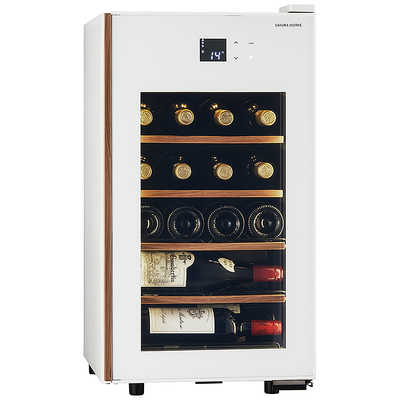 さくら製作所 氷温M5日本酒＆ワインセラー 22本 ホワイト GX22SM525RHW